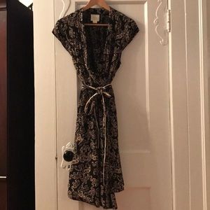 Anthropologie dress (Mave) with deep v-neck